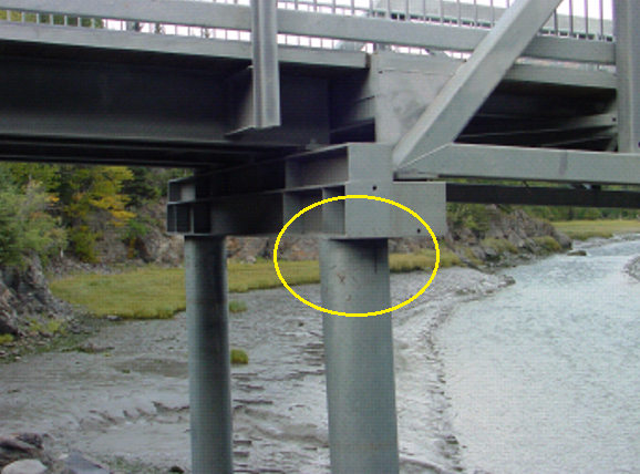 From a bridge in Alaska, USA